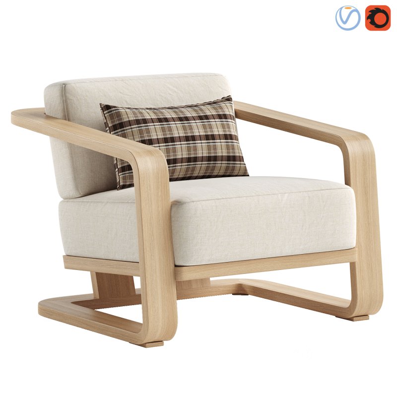Sonoma Outdoor Teak Lounge Chair Image 1