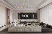 Modern living room and dining room bedroom interior scene - Thumbnail 2