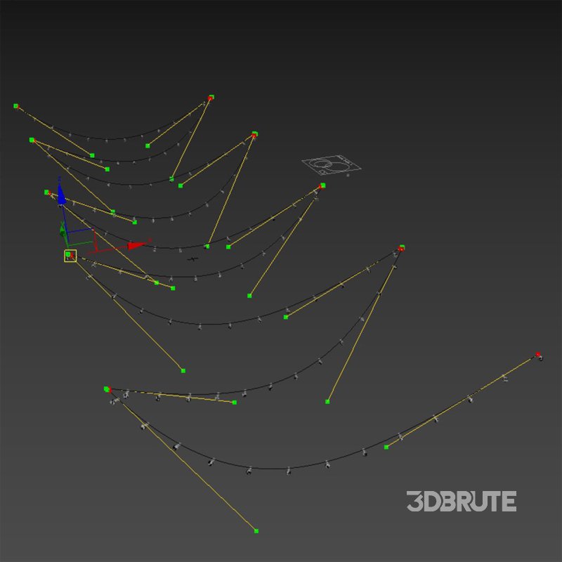 Editable Garland Retro 01 Image 4