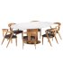 Edwin Dining Chair and Murcell Oval Table - Thumbnail 4