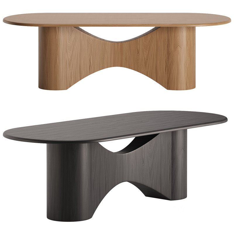 Madeira Chair and Olexey Oval Table Image 6