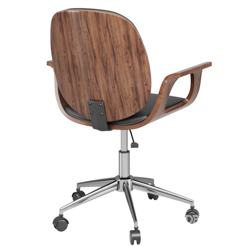 Office Chair Patron Walnut Image 3
