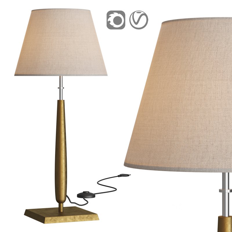 Tailor Soft Bronze Table Lamp Image 1