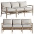 Rosen Outdoor Sofa-Fourhands - Thumbnail 1