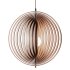 Creative Wood Round Globe Pendant Light Fixture Shade - Thumbnail 4