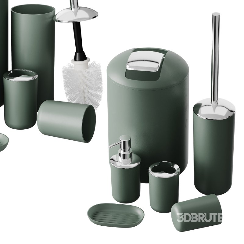 Bathroom Accessories Set Image 2