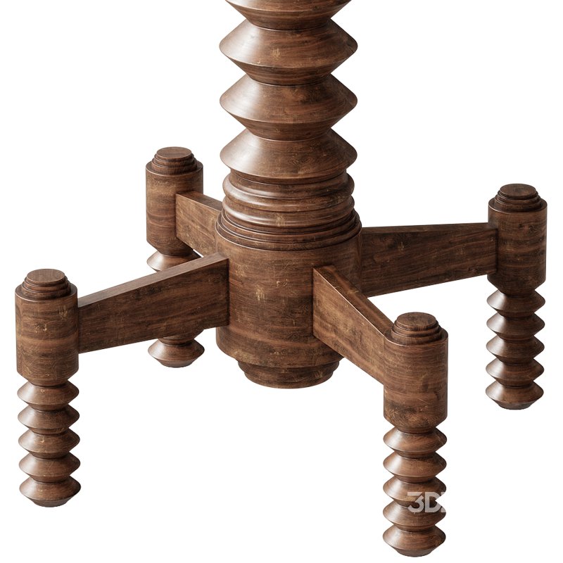 Charles Dudouyt Side Table, France 1940 Image 3