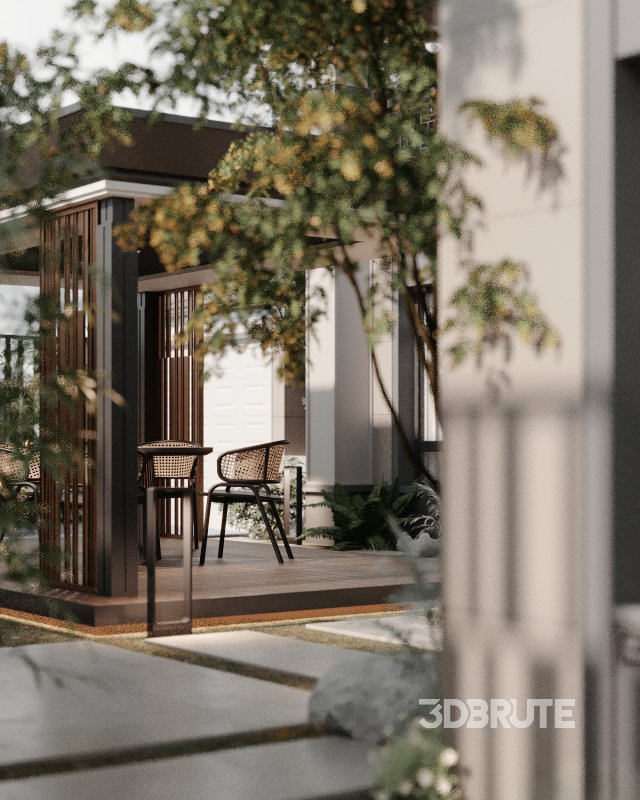 Garden Courtyard Image 4