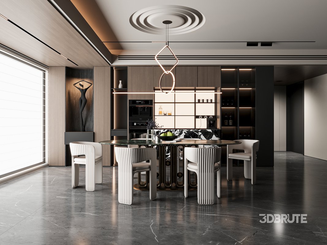 Modern dining room Image 1