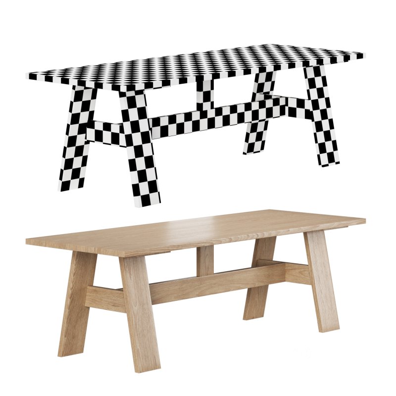 range chair mesa comedor table Image 2