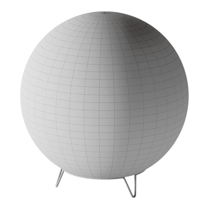 Round LED Japanese Style Lantern Rice Paper Desk Lamp Image 10