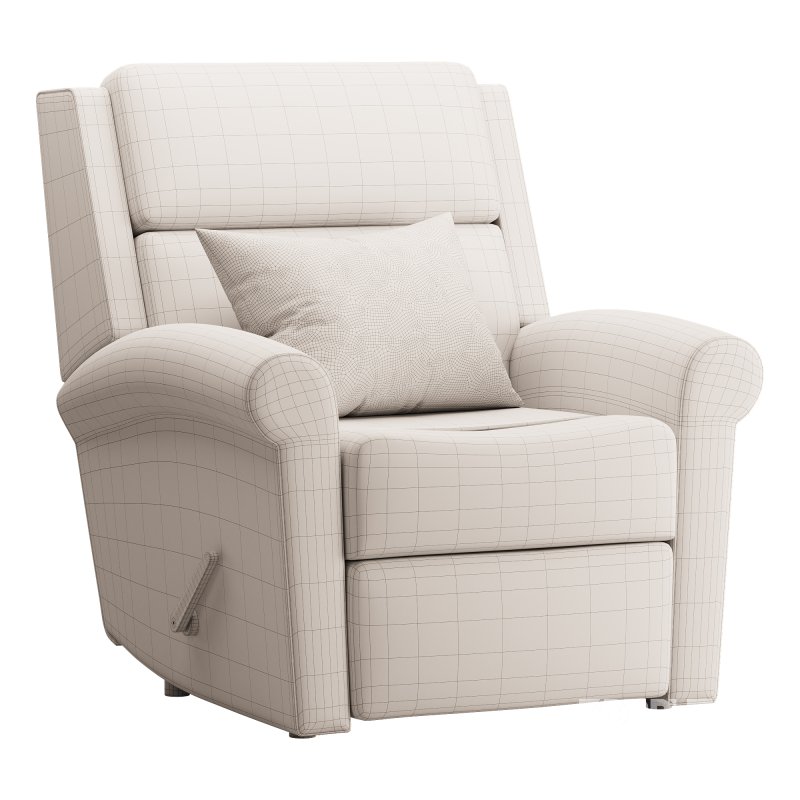 Belle Fabric Recliner Image 4