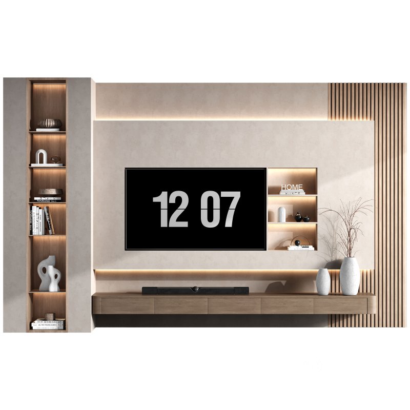 TV Wall-Set 02 Image 1