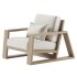 Canyon Outdoor Teak Lounge Chair - Thumbnail 5