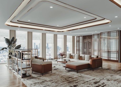 hotel lobby