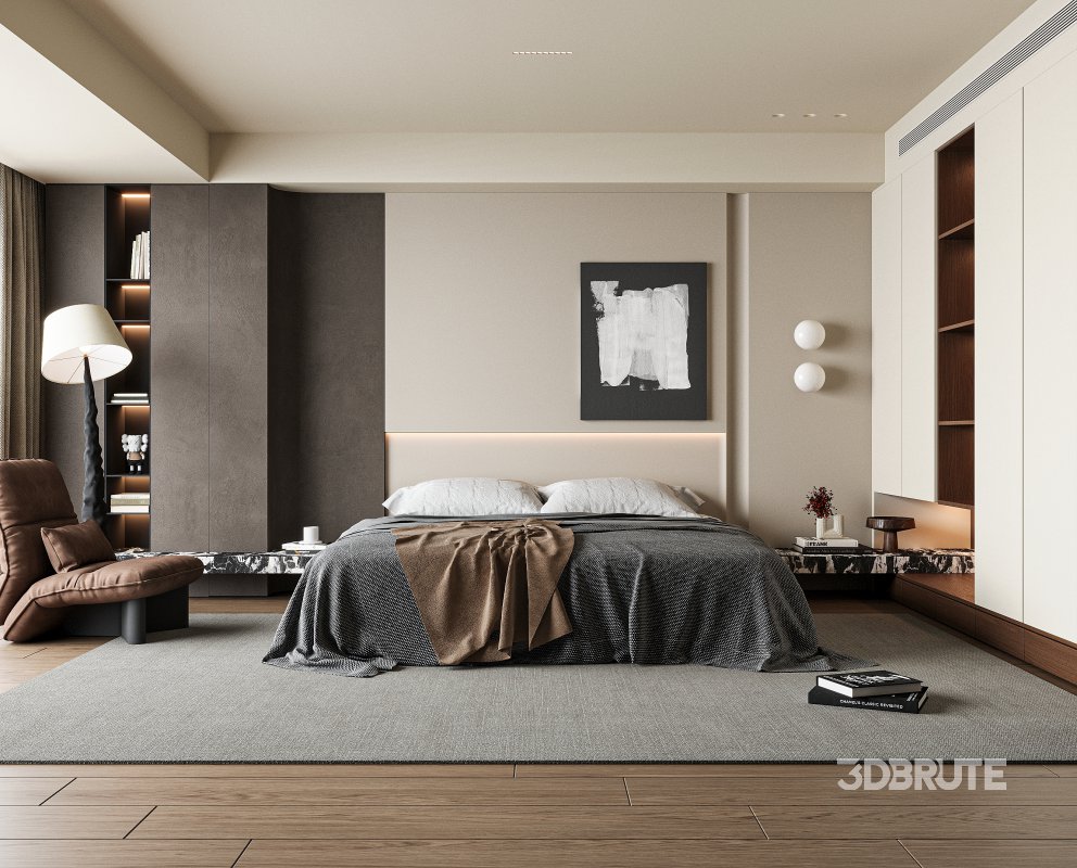 Modern bedroom Image 1