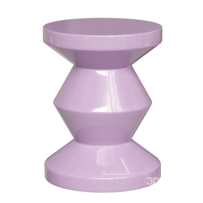 Zig Zag Stool By Pols Potten Image 1