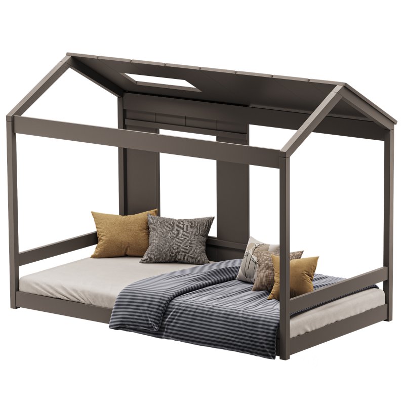 EUROCO Wood Twin Classic House Image 2