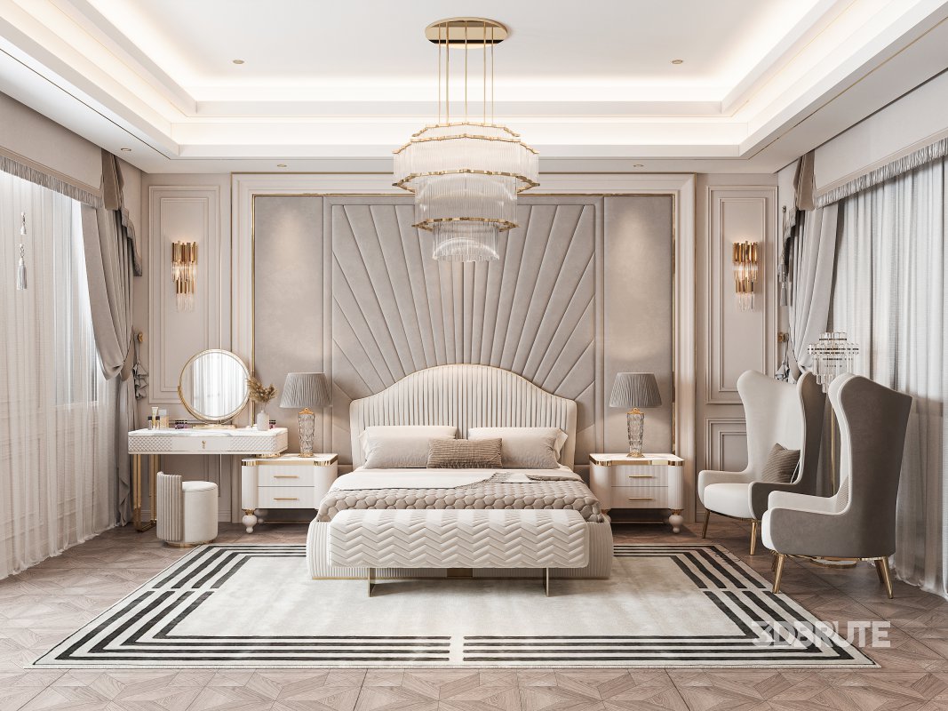 Modern bedroom Image 1