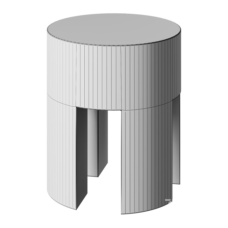 Woody Side Table Stool by Riva 1920 Image 3