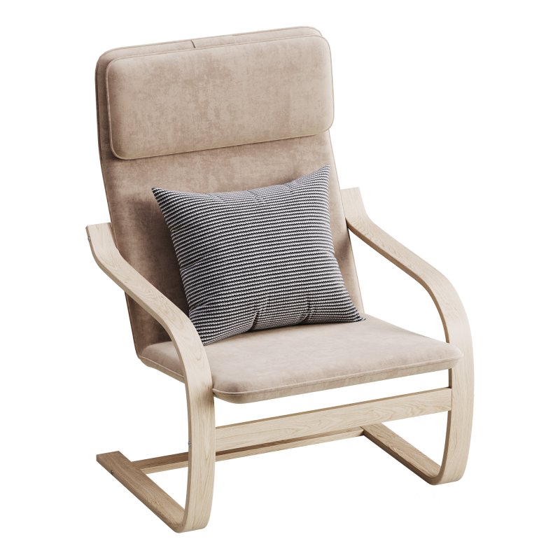 Armchair Mius Fabric Velutto 06 Image 5