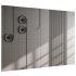 Headboard wood and concrete 3d Wall Panel 03 - Thumbnail 3