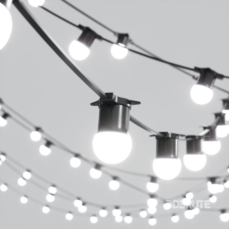 Editable Garland Retro 02 Image 3