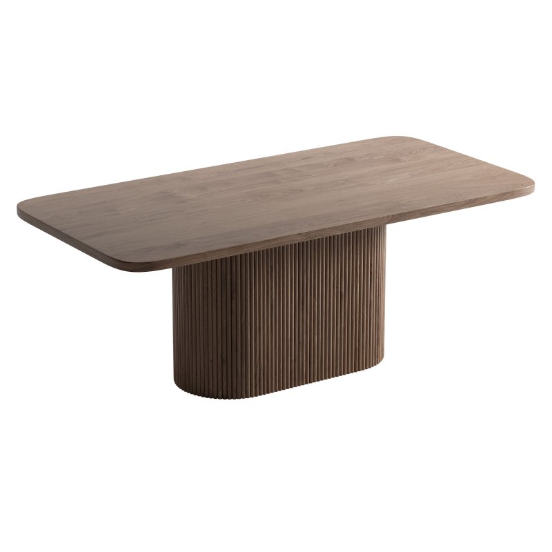 VALI acacia wood dining table Image 3