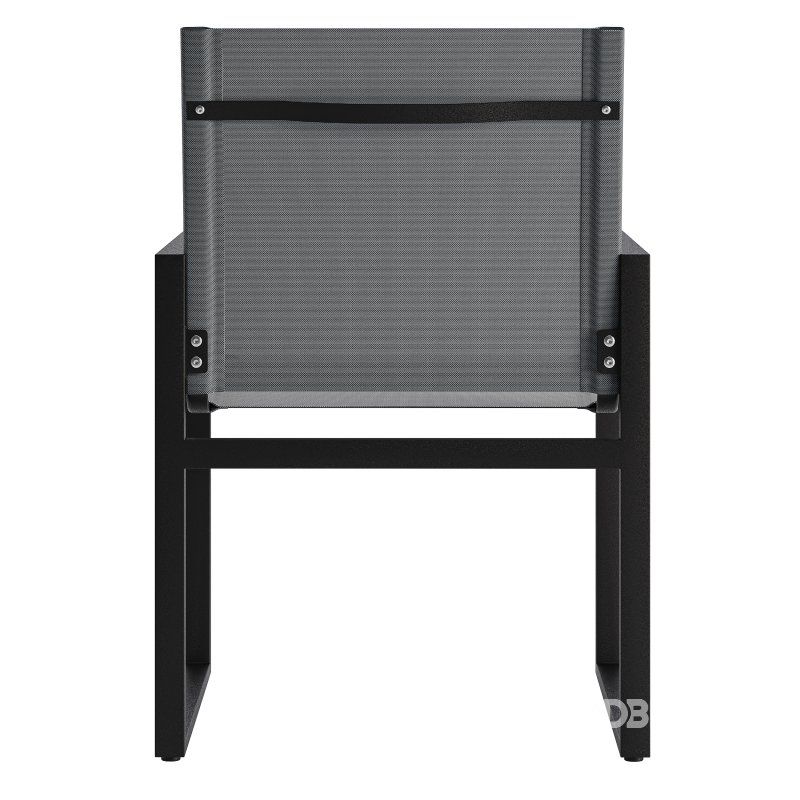 Hayman Teak & Aluminum Dining Chair-harbour Image 5
