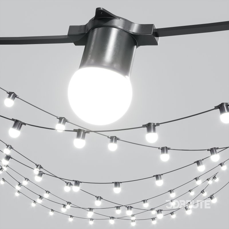 Editable Garland Retro 02 Image 6