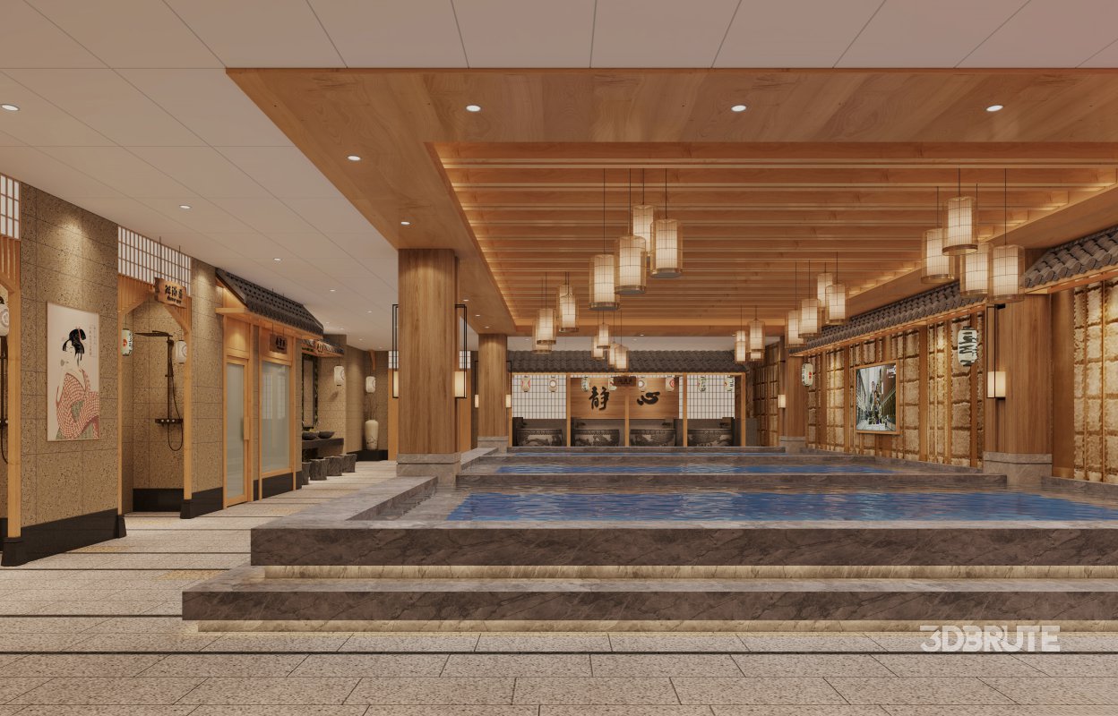 Japanese Bathhouse Image 5