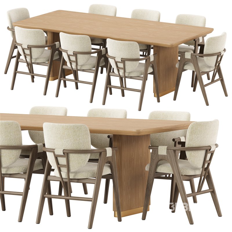 Rowanoke Armchair and Kalla Table Image 7