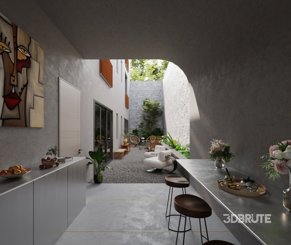 Garden Courtyard Image 2