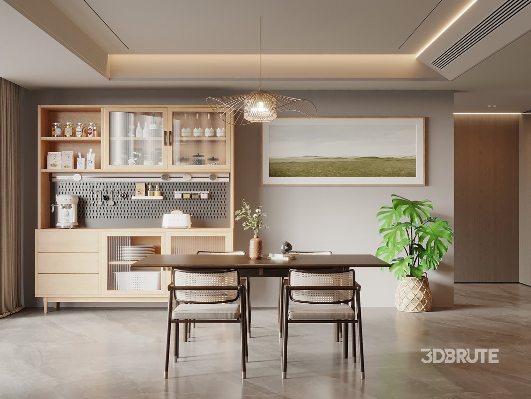 Modern dining room Image 1