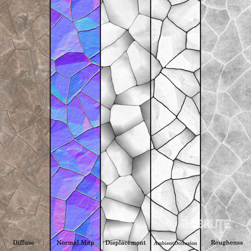 Stone Wall 27 (Seamless) Image 6