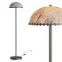 Oceana Black Metal Floor Lamp - Thumbnail 6