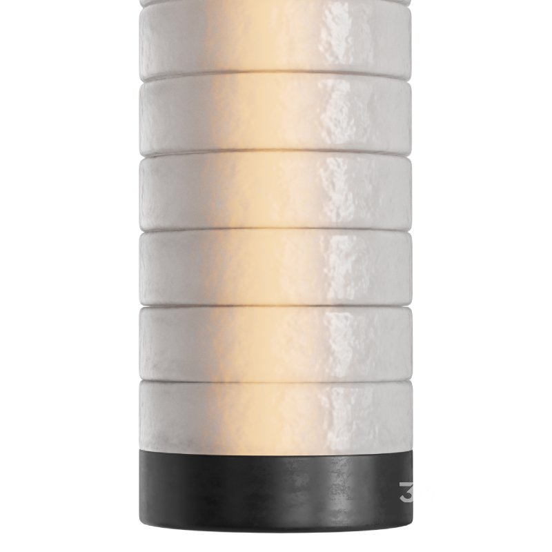 Galet Satin V Pendant Image 5