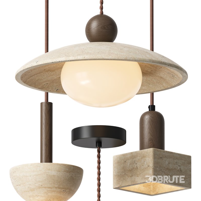 Traditional Japanese Pendant Lamps Image 4