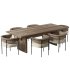 Carrie Outdoor Dining Chair and Brandy Dining Table-Fourhands - Thumbnail 2