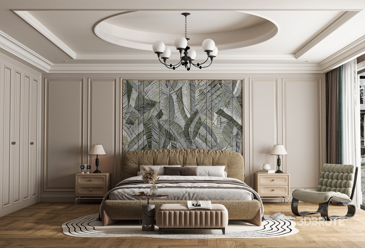 Modern bedroom Image 1