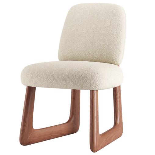 N SC01 chair by Norm Architects for KARIMOKU CASE STUDY 3D model