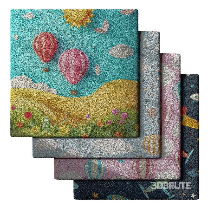 Kids Carpet Set 46 Image 1