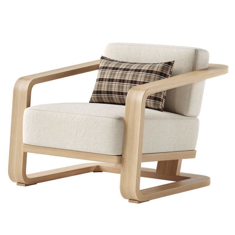Sonoma Outdoor Teak Lounge Chair Image 3