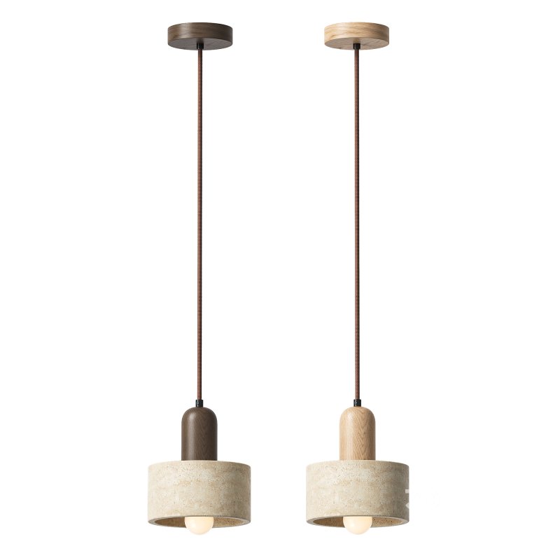 Contemporary Retro Round Pendant Lamp Image 3