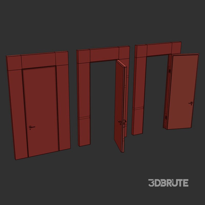 Door for interior minimalisim Image 2