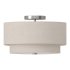 Textile Classic Tiered 977 Semi Flush Ceiling Light - Thumbnail 2