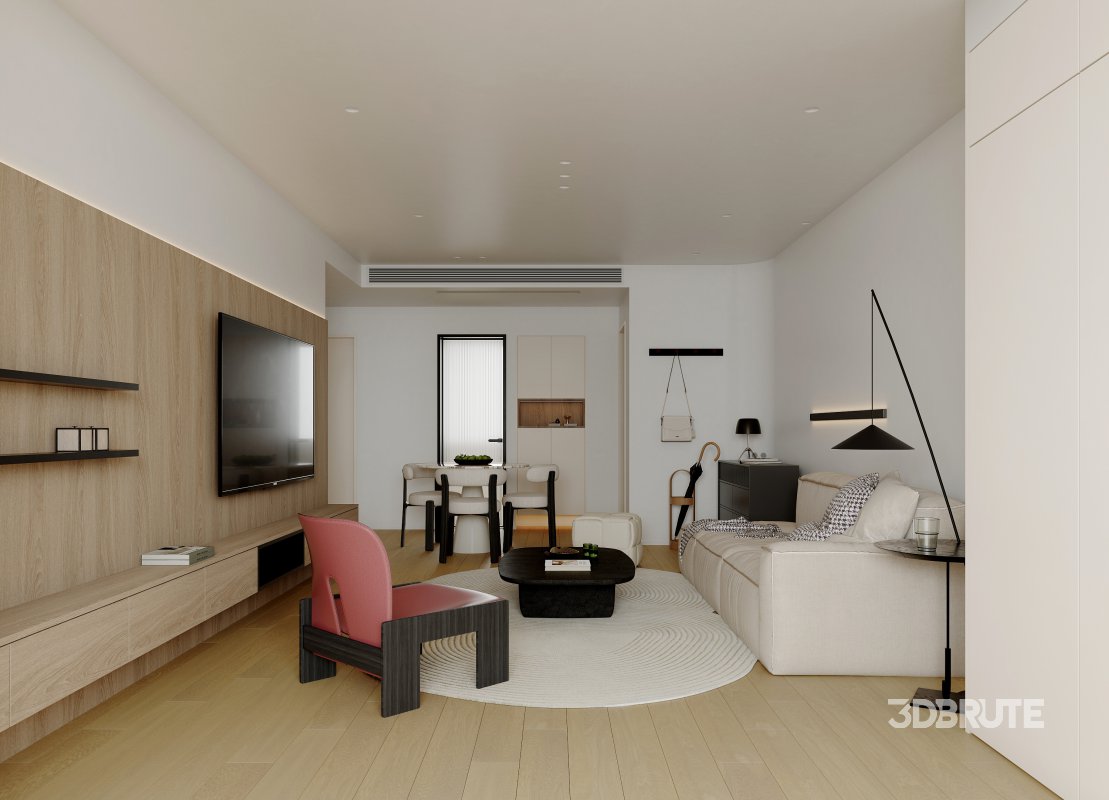 living room dining room bedroom Image 8