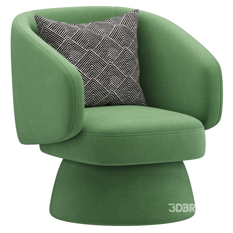 Air Swivel Armchair Image 4