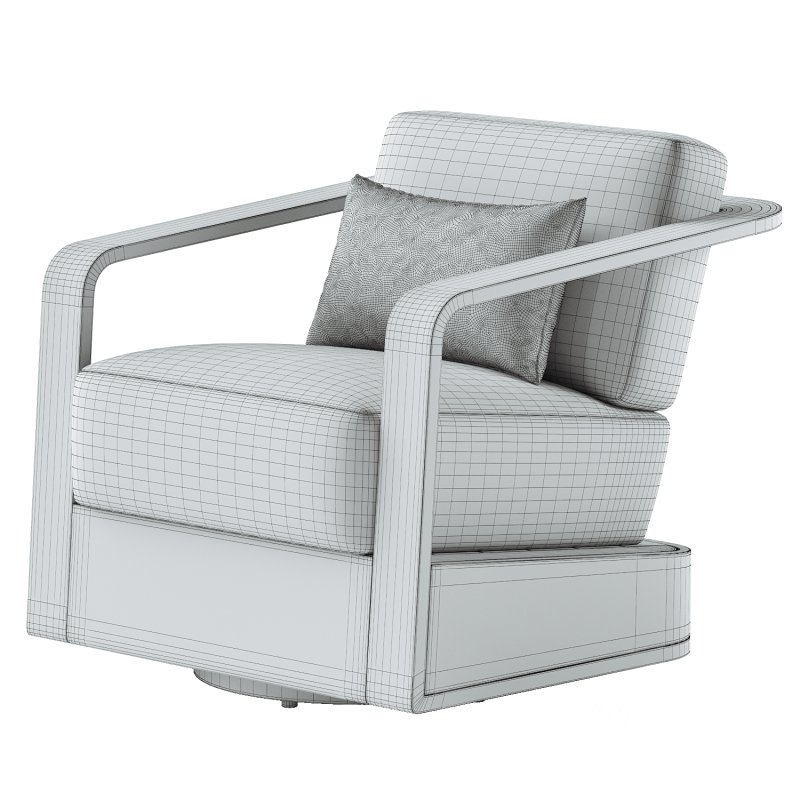 Sonoma Outdoor Teak Swivel Chair Image 7