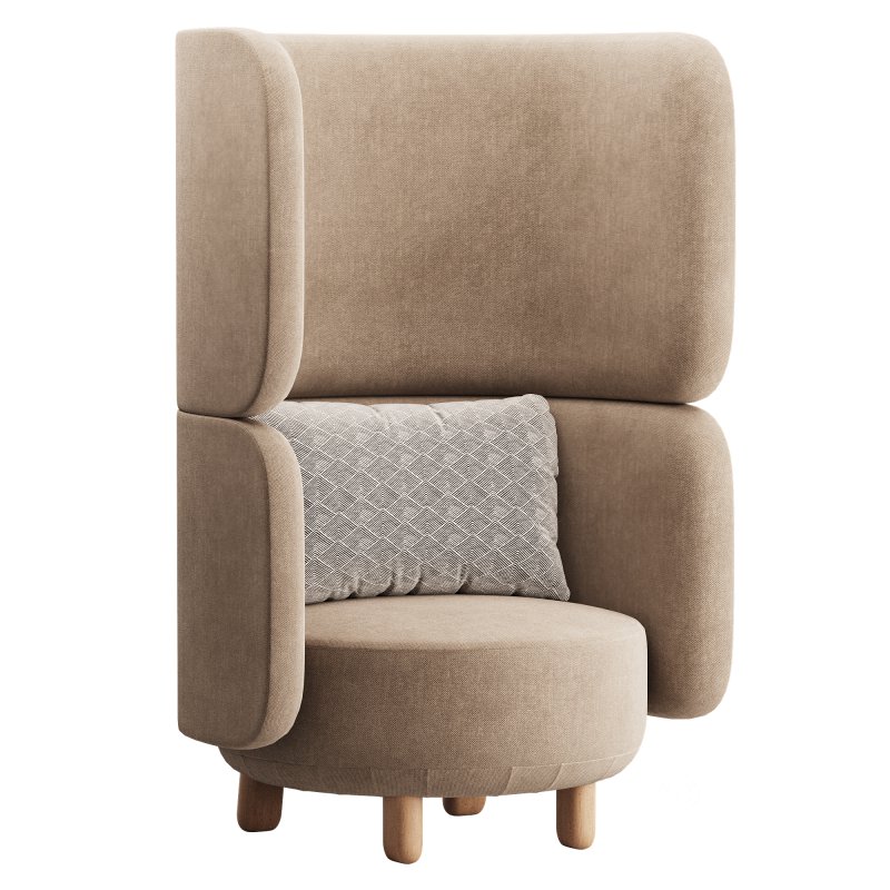 Armchair Here Nearby Space 2 Yellow Image 3